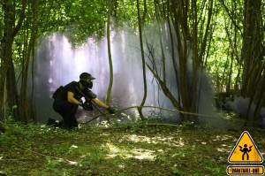 terrain de team building commando